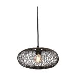 Good&Mojo Hanglamp Cango Bamboe Zwart | Geschikt voor 1x E27 