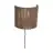 Good&Mojo Wandlamp Iguazu Jute Bruin S | Geschikt voor 1x E27 