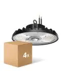 Voordeelpak 4x Noxion LED Highbay Ecowhite V2.0 200W 32000lm 120D - 840 Koel Wit | IP65 - 1-10V Dimbaar